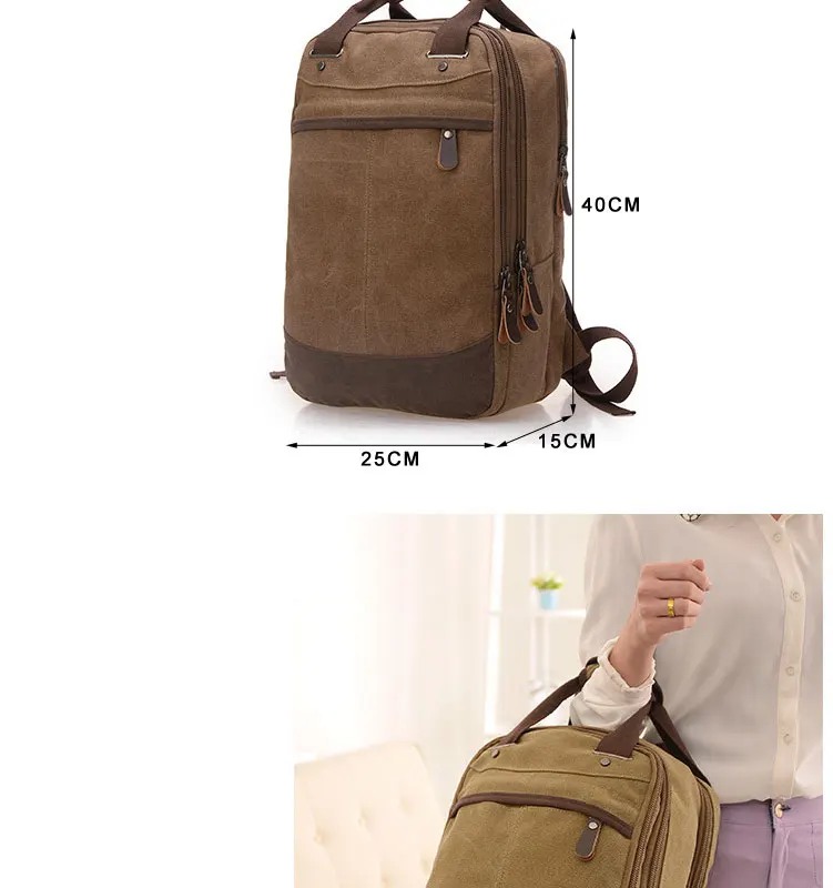 Мужской рюкзак, повседневная Холщовая Сумка, унисекс, школьная сумка, компьютерный рюкзак, студенческие, для отдыха, сумки через плечо
