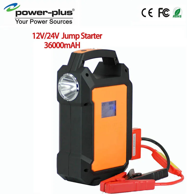 2015 V8 36000mAh Emergency start 12v 24v Diesel and gasoline truck
