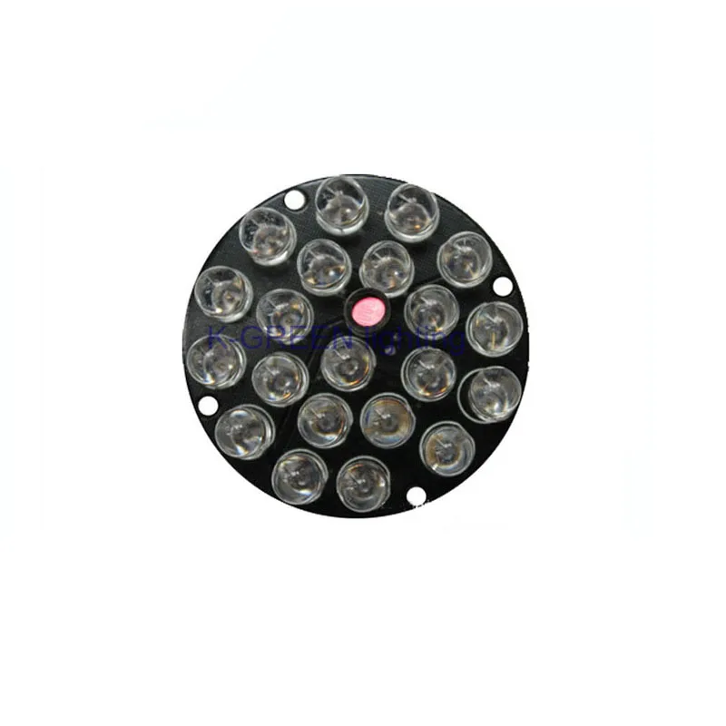 10X 21LEDs 12V F8 850nm IR infrared LED light board for CCTV camera