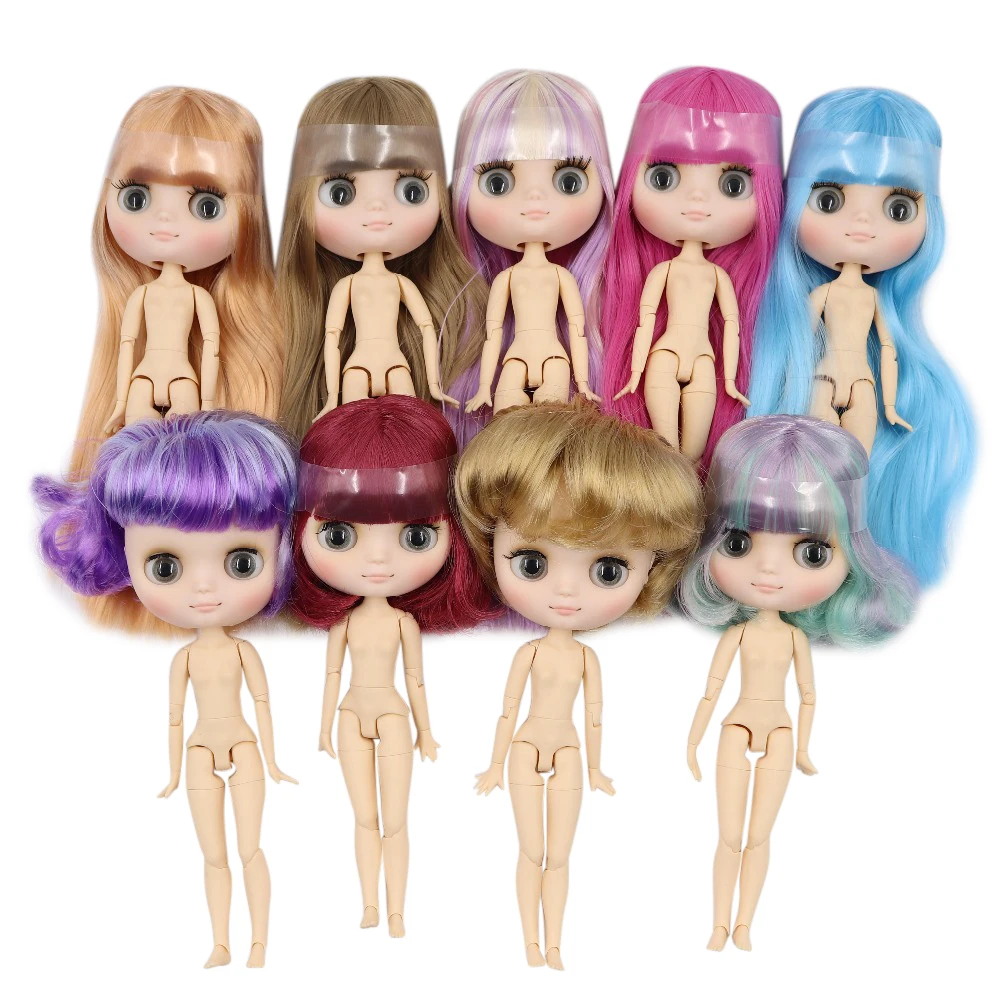 Фабрика blyth Middie кукла совместное тело матовое лицо 1/8 20 см голая с руками|Куклы| |