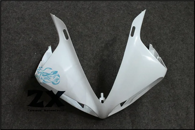 

Complete Fairings For Upper Front Head Fairing Cowl Nose Cowl For YAMAHA YZF R1 YZF-R1 2009--2011 injetion unpainted