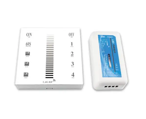 Светодиодный сенсорный экран 2 4G DC12-24V 12A пульт дистанционного управления канал