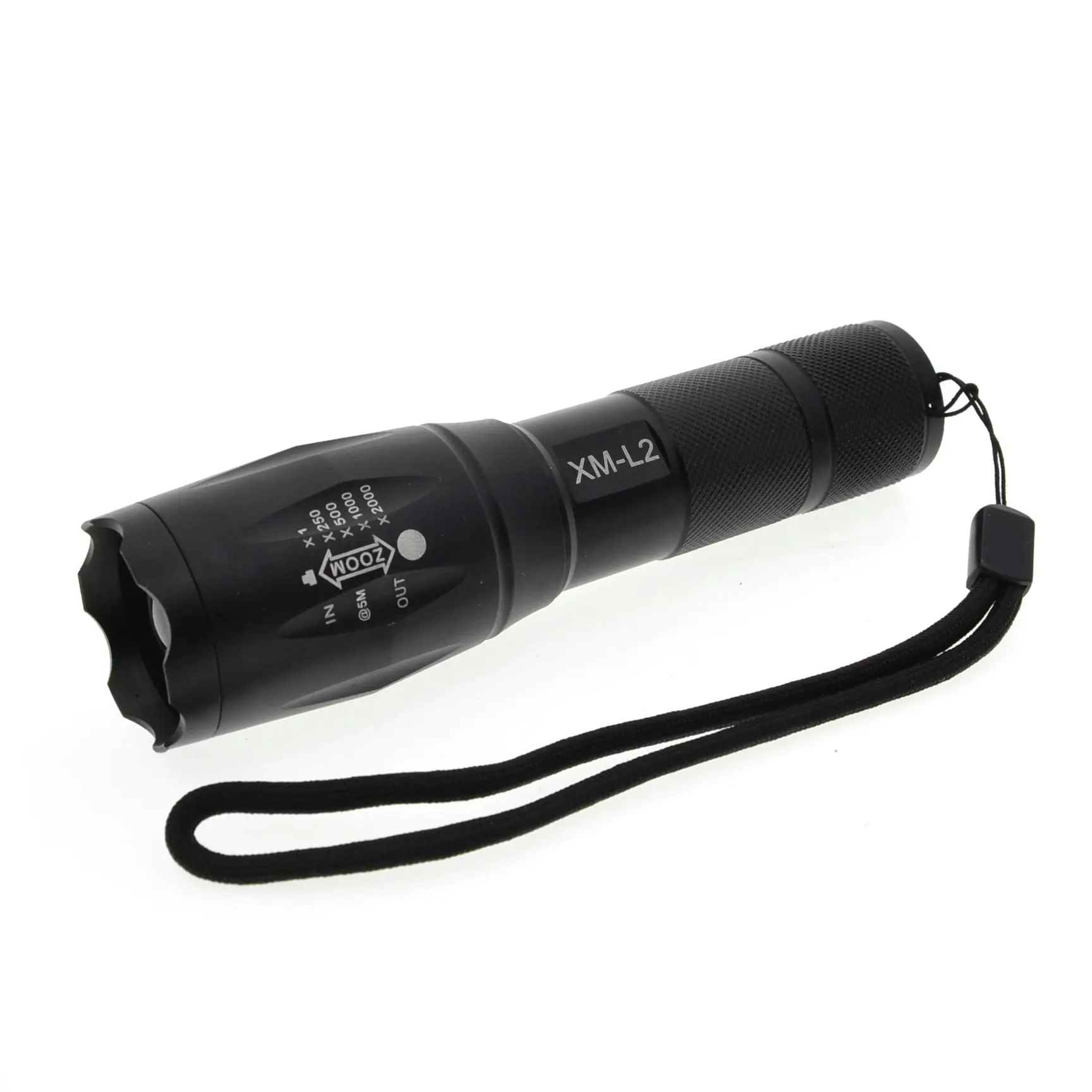 CREE XM L2 Flashlight LED Torch Zoomable lanterna 3800 lumens 5 mode Using AAA or 18650 rechargeable battery | Освещение