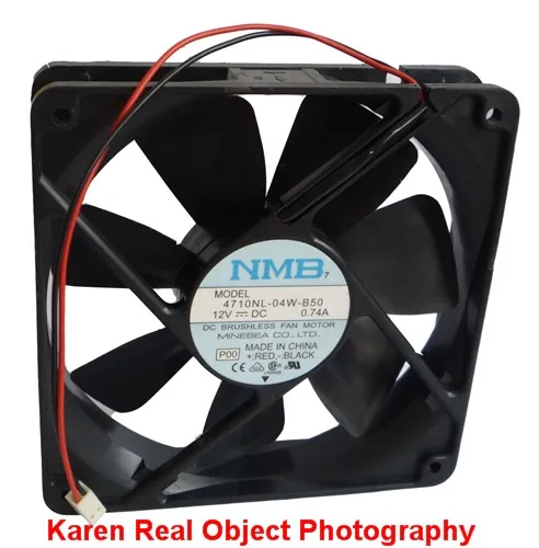 

NMB Original for NMB 4710NL-04W-B50 12025 12v 0.74a 12cm cooling fan