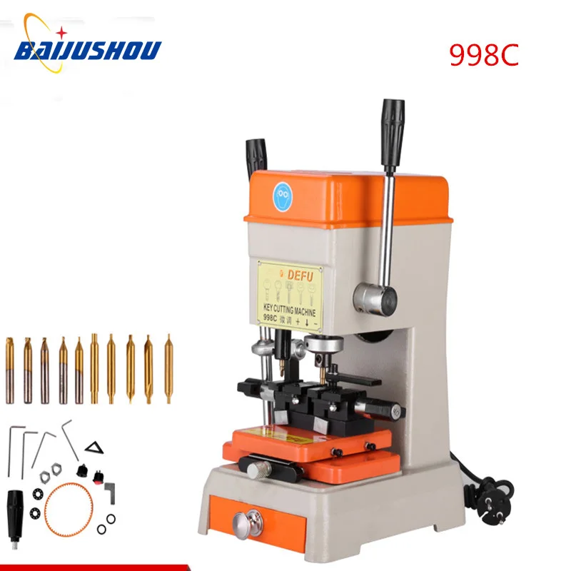 

998C key cutting machine for door and car lock key copy machine to make keys locksmith supplies