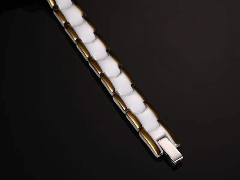 Модный браслет для женщин, керамический медицинский браслет с магнитной цепочкой