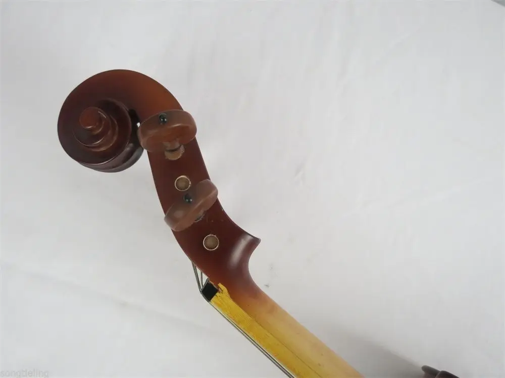 Коричневый цвет 5 струн 4/4 электрическая скрипка акустическая скрипка