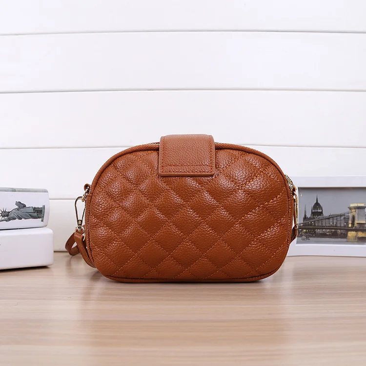 Women genuine leather messenger bag 20