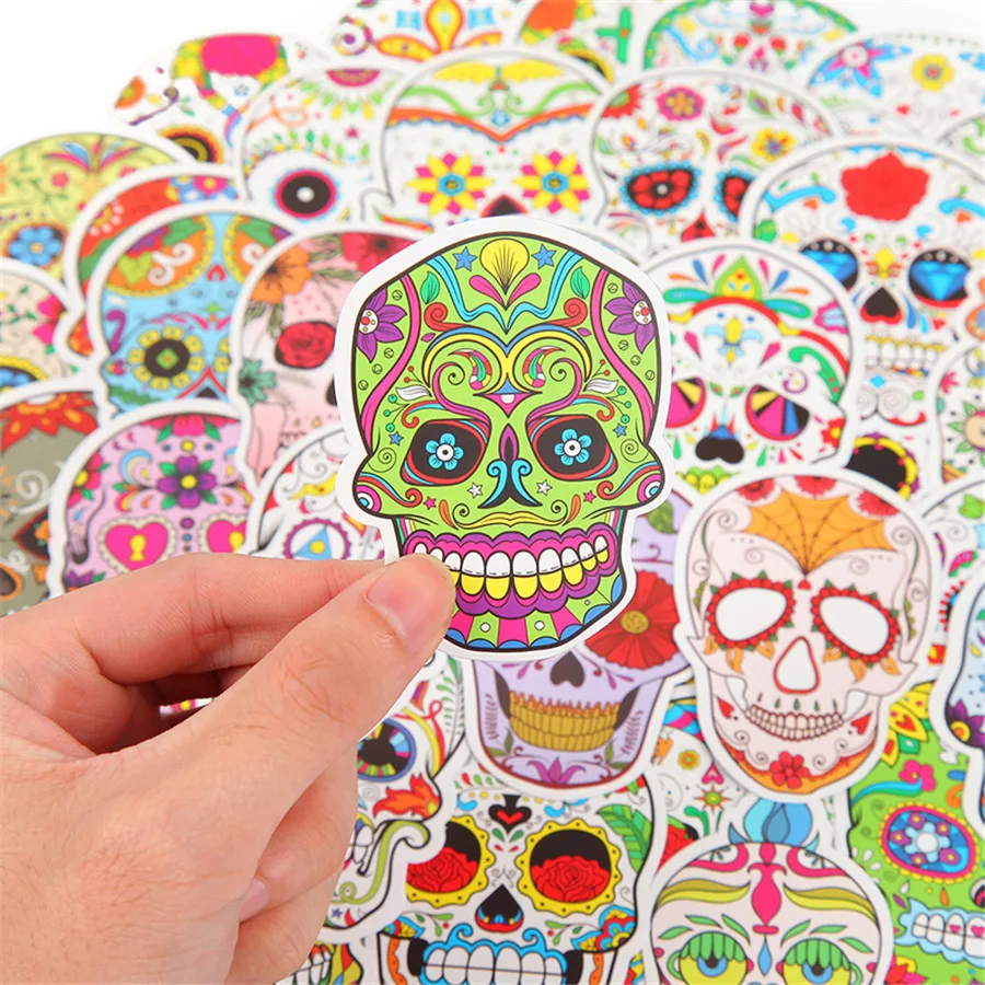 60pcs Horror Series Sticker Rock Punk Graffiti Cool Waterproof Stickers for DIY Laptop Guitar Helmet Skateboard Luggage 60pcs Horror Series Sticker Rock Punk Graffiti Cool Waterproof Stickers for DIY Laptop Guitar Helmet Skateboard Luggage