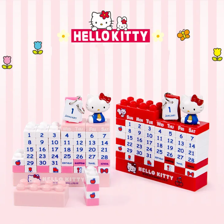 DIY Hello kitty Calendar 2019 Totoro Jingle Cats Building ...