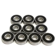 10Pcs 608RS Bearing 8*22*7 mm ABEC-5 Skateboard Scooter 608 2RS Ball Bearing Miniature Skate Roller ball bearings set