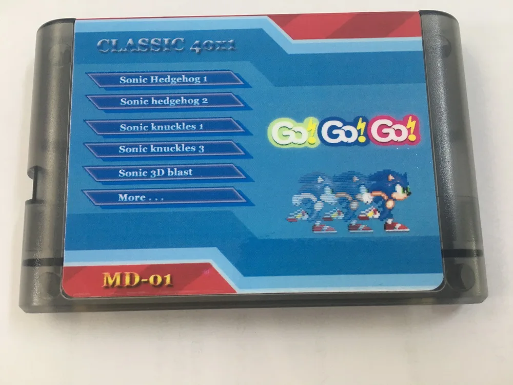 

40 in 1 Game Cartridge 16 Bit MD Game Card for S-e-g-a Mega Drive for S-e-g-a-Geneis can Battery Save
