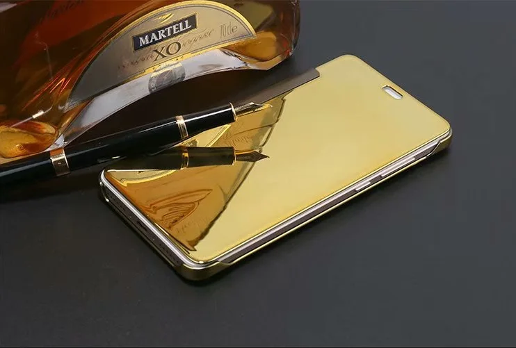 Case On For Xiaomi Redmi 4x 5 5plus Luxury Plating Mirror Flip Case For Redmi Note 5 Pro 5a 4x 3 Full Cover Shockproof Case  (24)