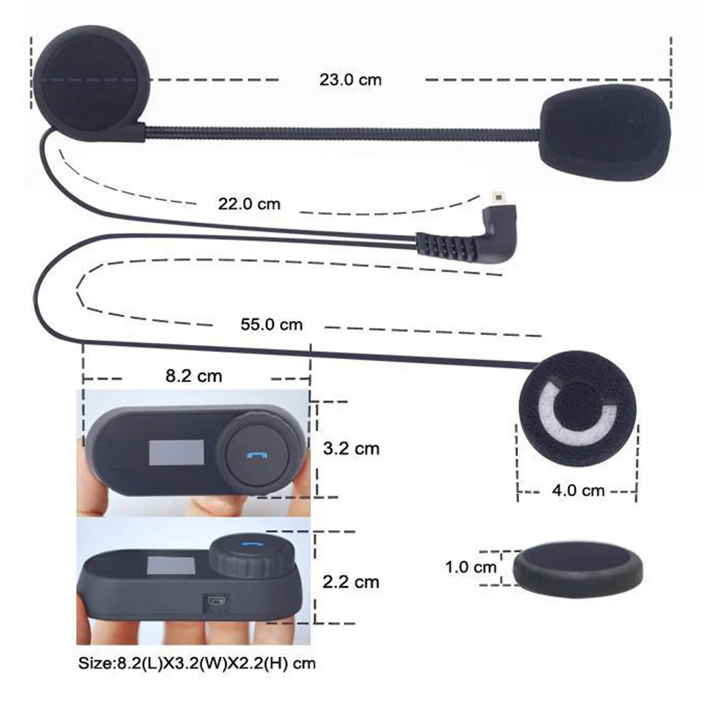 Дизайн 1000 м FM радио домофон гарнитура Bluetooth мотоциклетный шлем внутренний телефон#0816