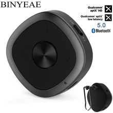 Bluetooth 5,0 aptx HD с низкой задержкой CSR8675 беспроводной передатчик приемник Aux 3,5 мм RCA музыкальный СПЛИТТЕР ТВ аудио адаптер с зажимом