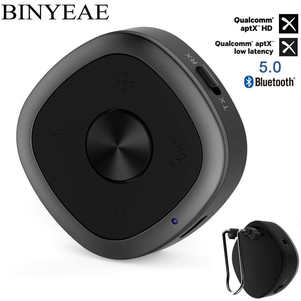 Bluetooth 5 0 aptx HD низкая задержка CSR8675 беспроводной передатчик приемник Aux 3 мм RCA