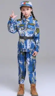 maak een foto Stoutmoedig Beschuldigingen Leger Man Camouflage Kostuum Voor Kids Militaire Uniform Scouting Leger  Kleding - AliExpress