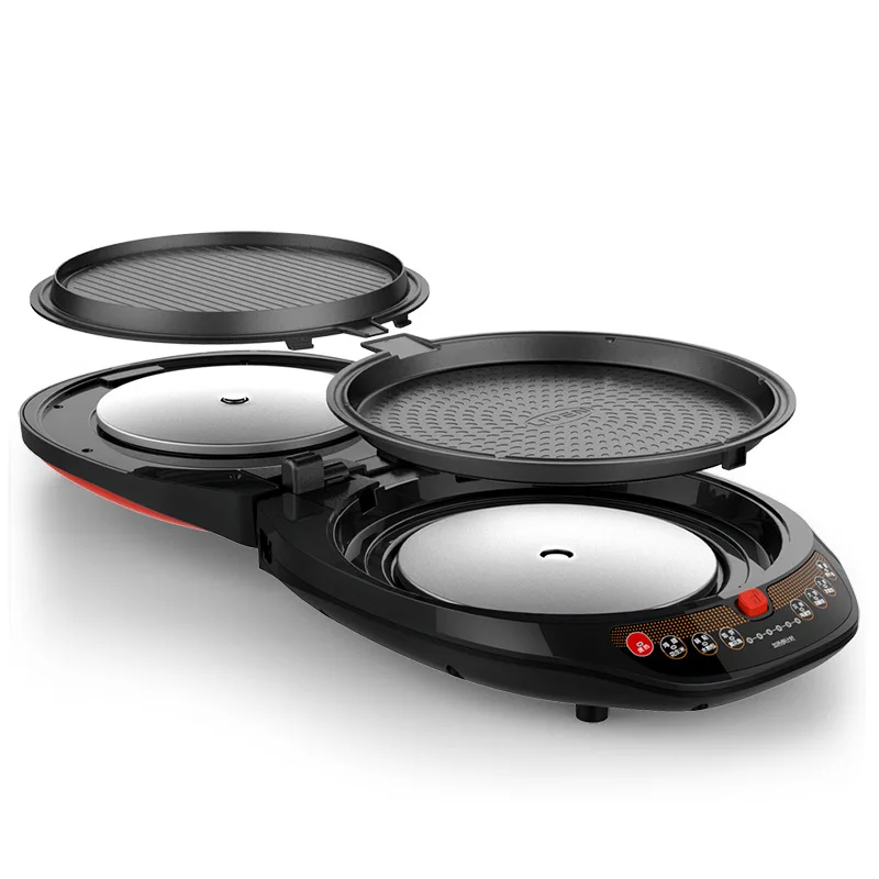  Smart Electric Baking Pan Double-sided Heating 180 Degree Rotation Washable Non-stick Coating Cake  - 32950676866