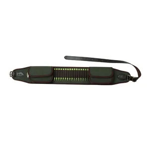 Турбон тактический охотничий винтовочный пистолет картриджи ремень Fit 410GA патроны держатель 16 раундов бандолер холст Пистолет Аксессуары - изображение