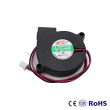 50*50*15 мм 12 В 24 В 5015 воздуходувка, 5 см турбонагнетатель, увлажнитель воздуха, 2pin, части 3d принтера, защита от блокировки