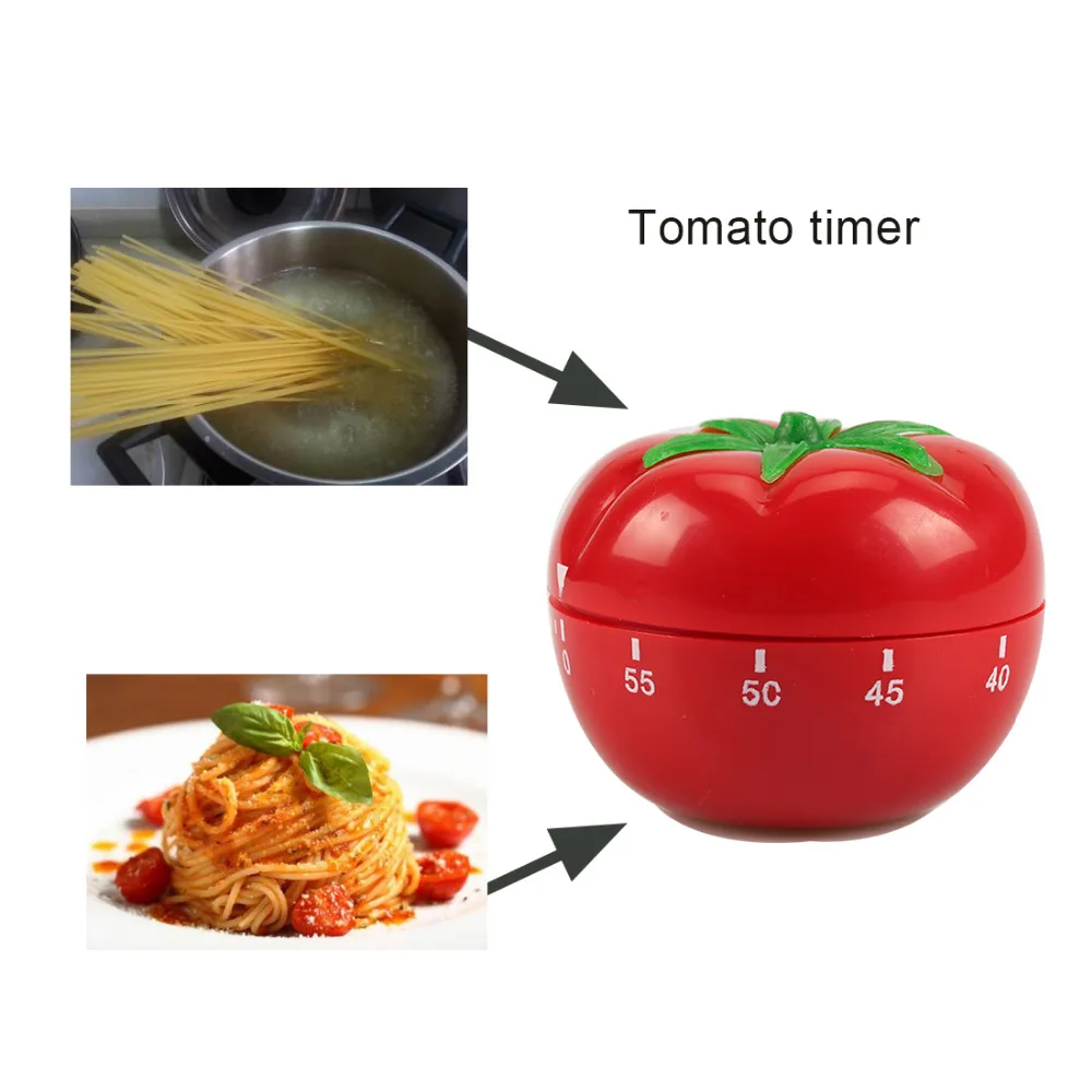 Useful Mechanical Timer 1 60min 360 Degree Fashion Cute Indoor Kitchen