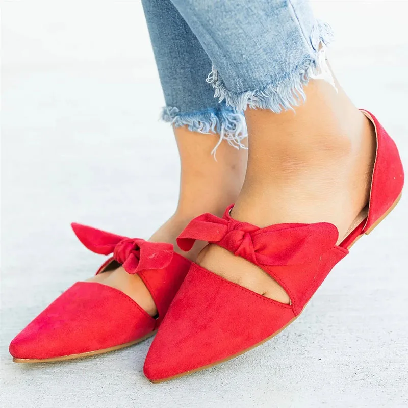 

Women Sandals Flip Flops Flats Sandals 2019 New Summer Fashion Flat heel Shoes Woman Casual Bowtie Shoes Female Plus Size 34-43