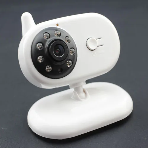 3.5 Inch 2.4Ghz Wireless Two Way Intercom Camera Temperature Time and Music Display Wireless IR Night Vision Baby Monitor