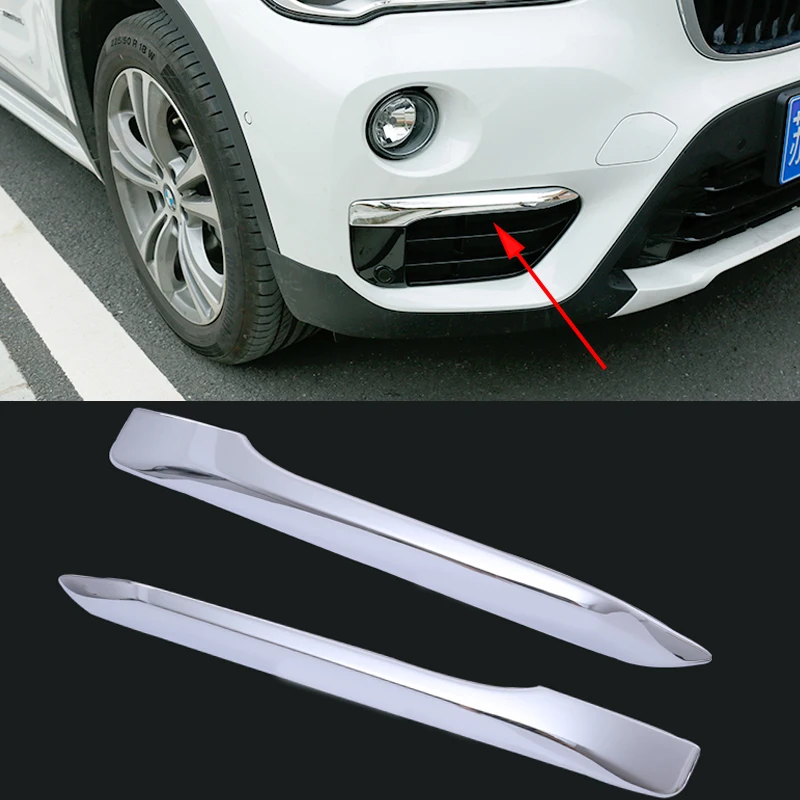 font b Car b font Styling 2 Pcs Set ABS Trim Protection Accessories Front Fog