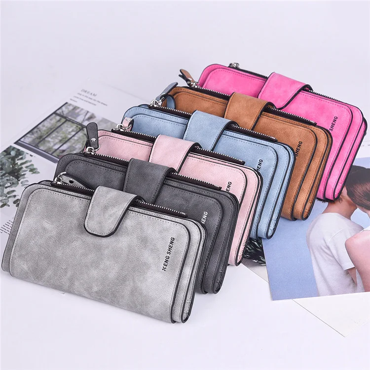 Famous Brand Designer Women Wallet three fold frosted European and