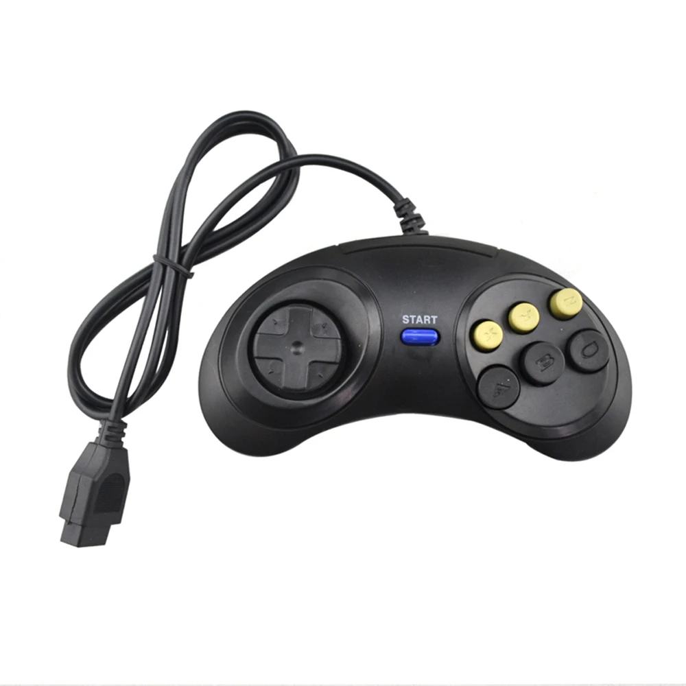100pcs a lot Classic Game Controller 6-Button gamepad for SEGA Genesis or for SEGA Mega Drive 100pcs a lot Classic Game Controller 6-Button gamepad for SEGA Genesis or for SEGA Mega Drive