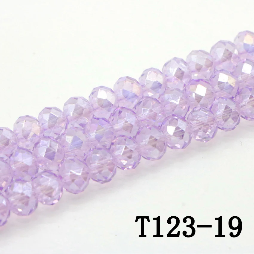 19 Natural lavender crystal Jasper chalcedony Bead Necklace Bracelet DIY fashion woman man general (4)(1)