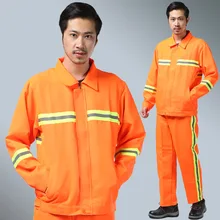 2 тон парка куртка высокая видимость работы Водонепроницаемый отражают рабочее пальто+ брюки для девочек комплект H8