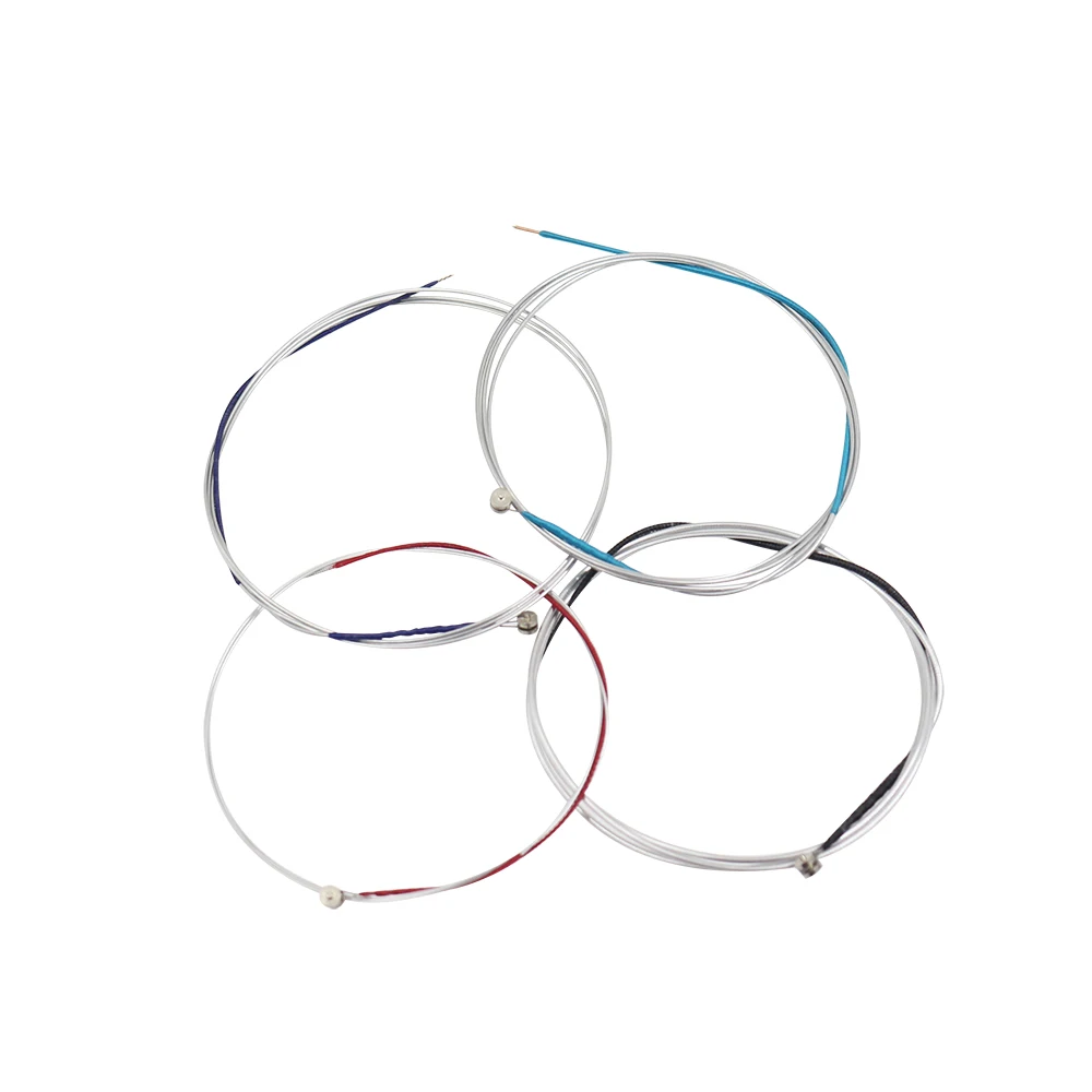 

Universal Full Set (E-A-D-G) Violin String Fiddle Strings Set Steel Core Nickel Silver Wound for 1/8-4/4 Violins Normal Tension