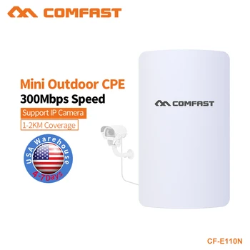 

Comfast 2.4G 300M Outdoor CPE Router WiFi Bridge Access Point AP Router Outdoor Mini Wireless WIFI Extender Repeater AP CF-E110N