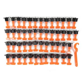 

50pcs Tile Levellers Mini Level Wedges Alignment Tile Spacers For Wall Floor Tiles Carrelage Leveling Leveler Locator Spacers
