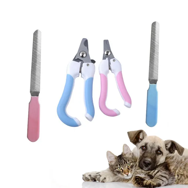 Portable Cat Nail Clipper Nail File Puppy Dog Cats Toe Care Tools Cat