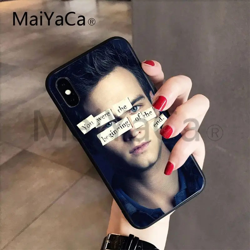 MaiYaCa для iphone 7 6 X Чехол 13 причин почему Дизайн чехол для телефона для iphone 6 6s 6plus 6s plus 7plus 8 8plus 5 5S XS XR XSMAX