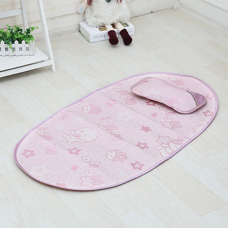 Newborn Infant Baby Bedding Crib Netting Anti-mosquito Net Foldable 4pcs Baby Mosquito Net Suit or 2pcs Cool Pillow Mattress Set
