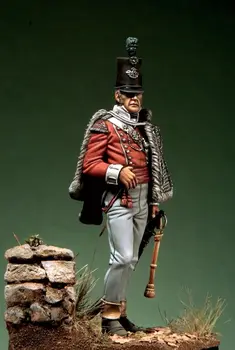

Assembly Unpainted Scale 1/32 54mm Britain Light Infantry Office 54mm figure Historical Resin Model