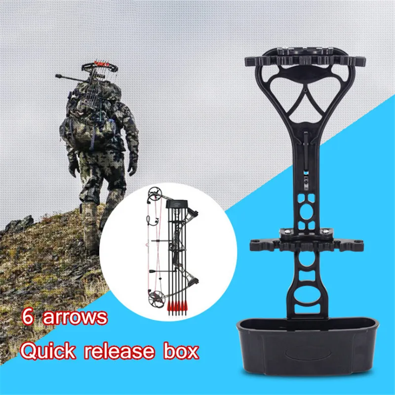 Quick release arrow box easy assemble rubber arrow quiver 1pc