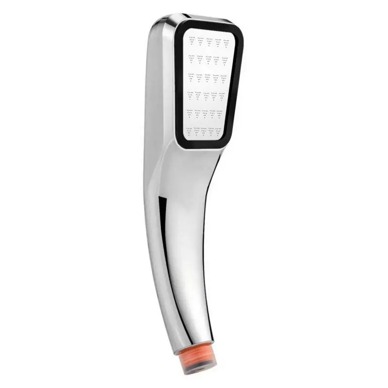 

Shower Head Universal Shower Head High Pressure With Powerful Jet, Rectangular Form Anti Limestone Hand Shower For Spa and Bat
