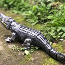 Eletric мультфильм крокодил-модель моделирования вокальная игрушка ходячие крики