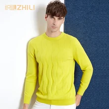 Новое поступление, зимний мужской свитер из чистого кашемира, мягкий модный пуловер, мужской свитер, импортная шерстяная одежда