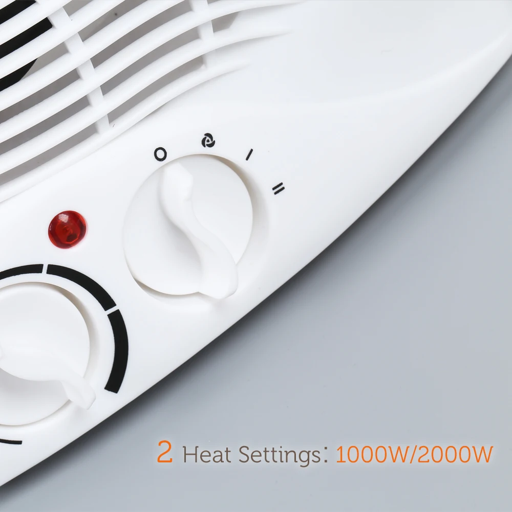 Household Fan Heater Two Heat Settings Warm Air Blower