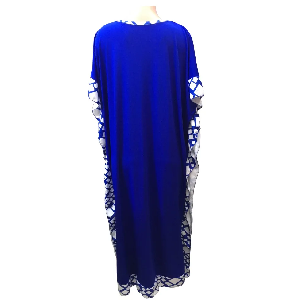 Tilapia модное женское длинное платье макси с бисером, большое эластичное платье Дашики в африканском стиле, однотонное винтажное платье размера плюс, vestidos