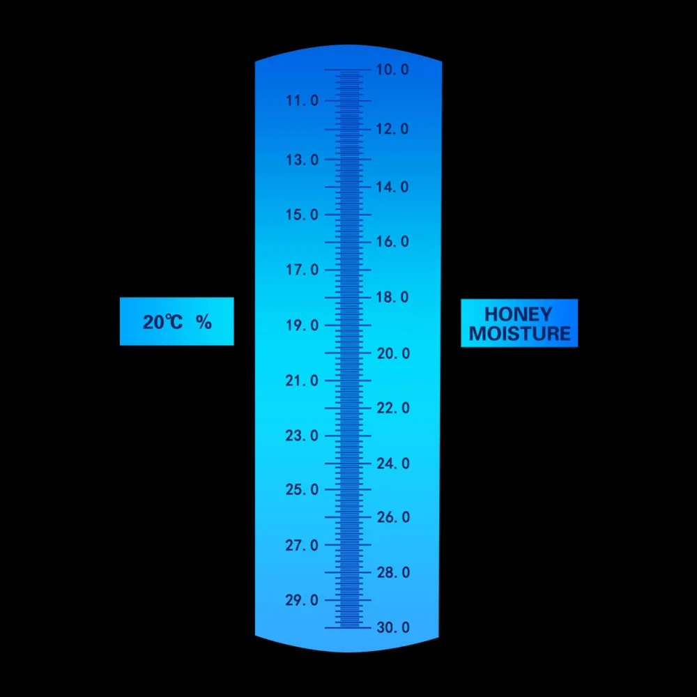 Ручной рефрактометр yieryi для измерения влажности меда 10 30%|refractometer nd|honey