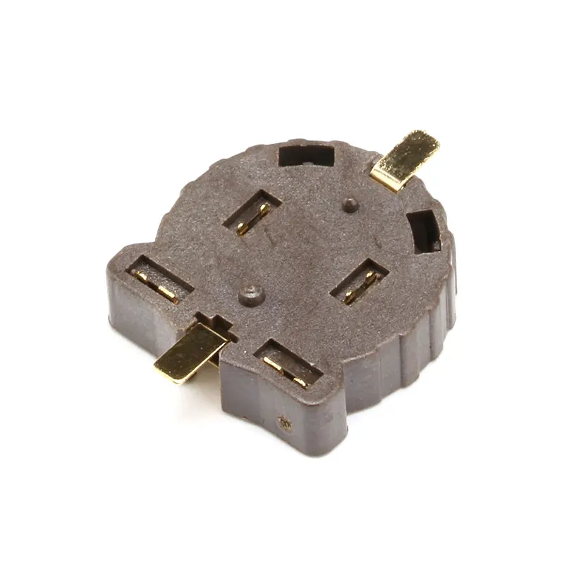 20pcsLOT CR1220 button battery holder 3V button battery holder SMD package plating temperature (4)