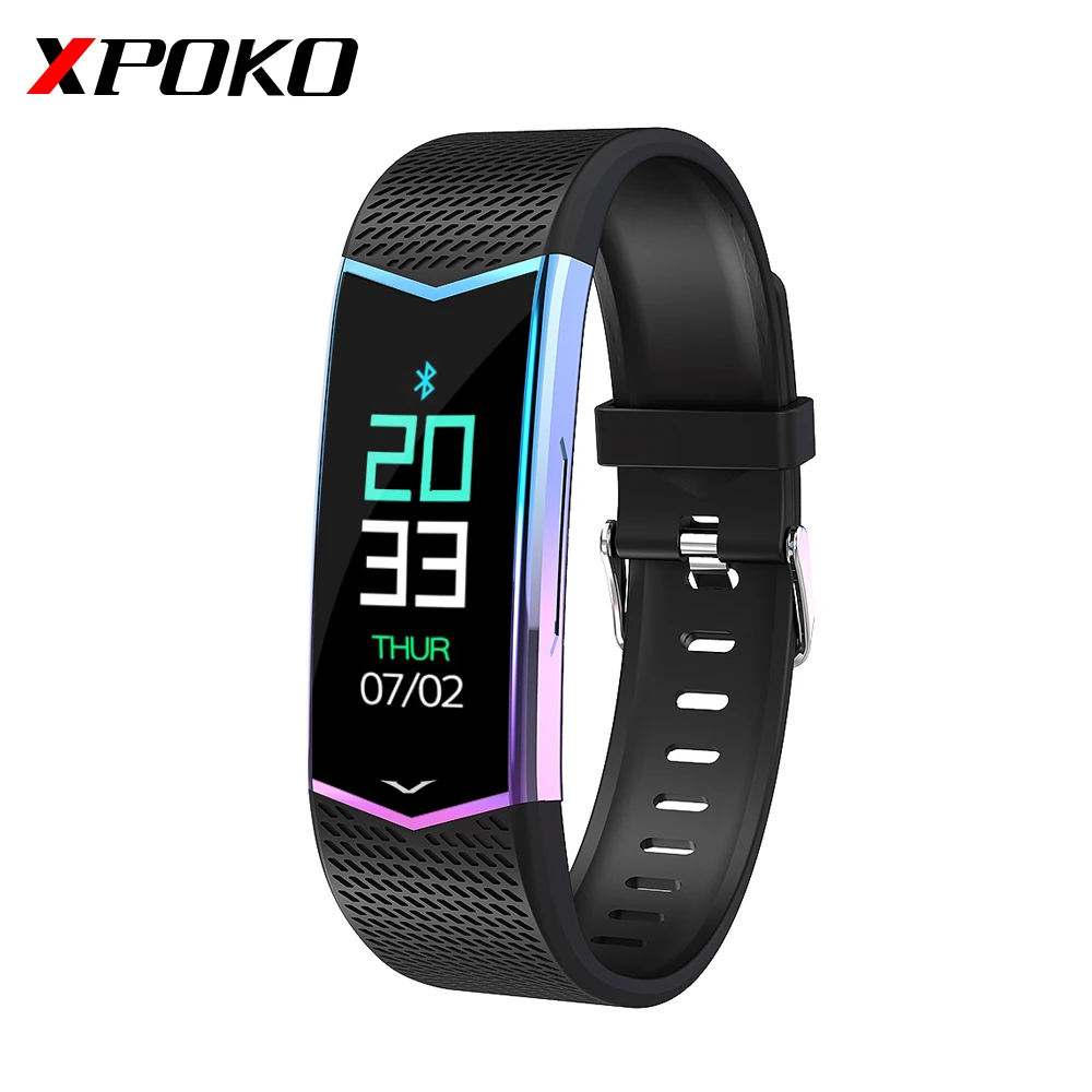 XPOKO LV08 Smart Bracelet Men Women Bluetooth Smart Band Blood Pressure