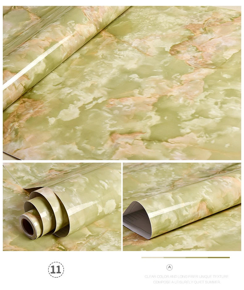 Papel de Parede Armário de Mármore Adesivos de Parede Papel Contact Vinil Auto Adesivo da Cozinha Moderno Mobiliário Mesa Gaveta Prateleira à Prova d' Água 14 adhesive wallpaper