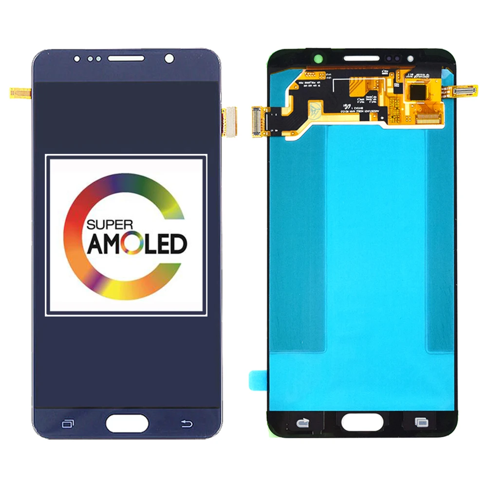 5,7 ''Супер AMOLED дисплей для SAMSUNG Galaxy Note 5 lcd N9200 N920F N920A N920T N920C N920V N920F сенсорный экран дигитайзер